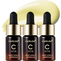 Medicube Deep Vita C Ampoule 2.0 Serum Set - 3x 10 g