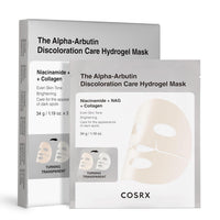 COSRX the Alpha-Arbutin Discoloration Care Hydrogel Mask 3er Pack