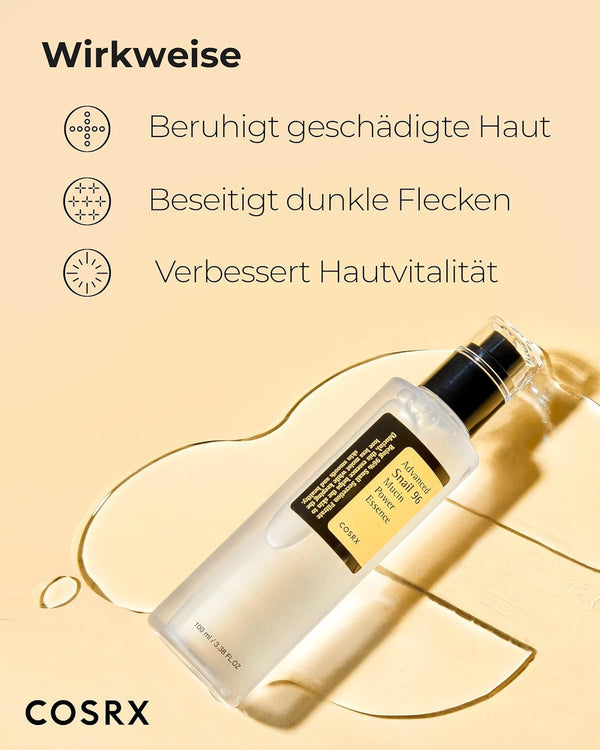COSRX Advanced Snail 96 Mucin Power Essence 100ml K Beauty Hautpflege für strahlende Haut