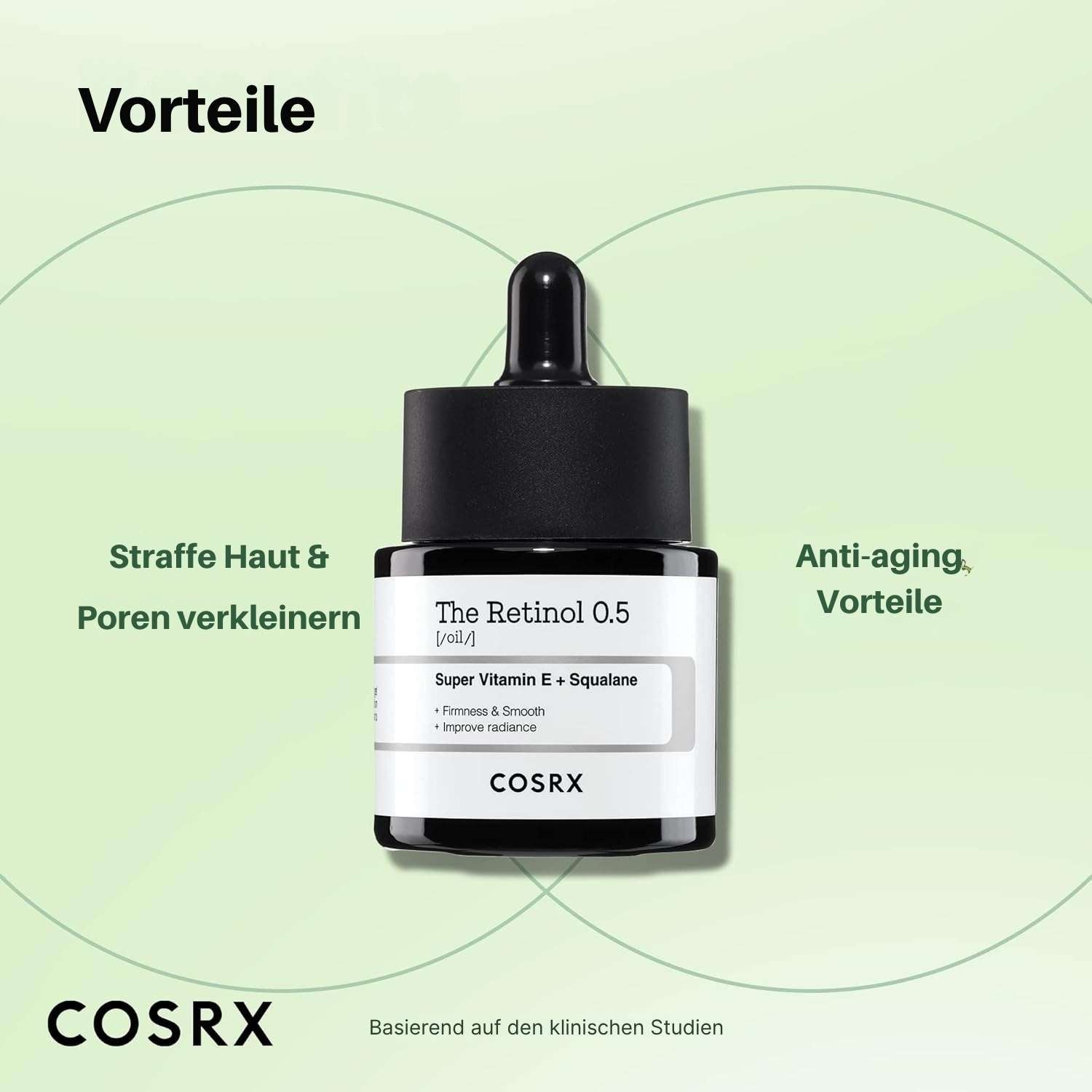 COSRX The Retinol 0.5 Oil 20ml K Beauty Hautpflege für strahlende Haut