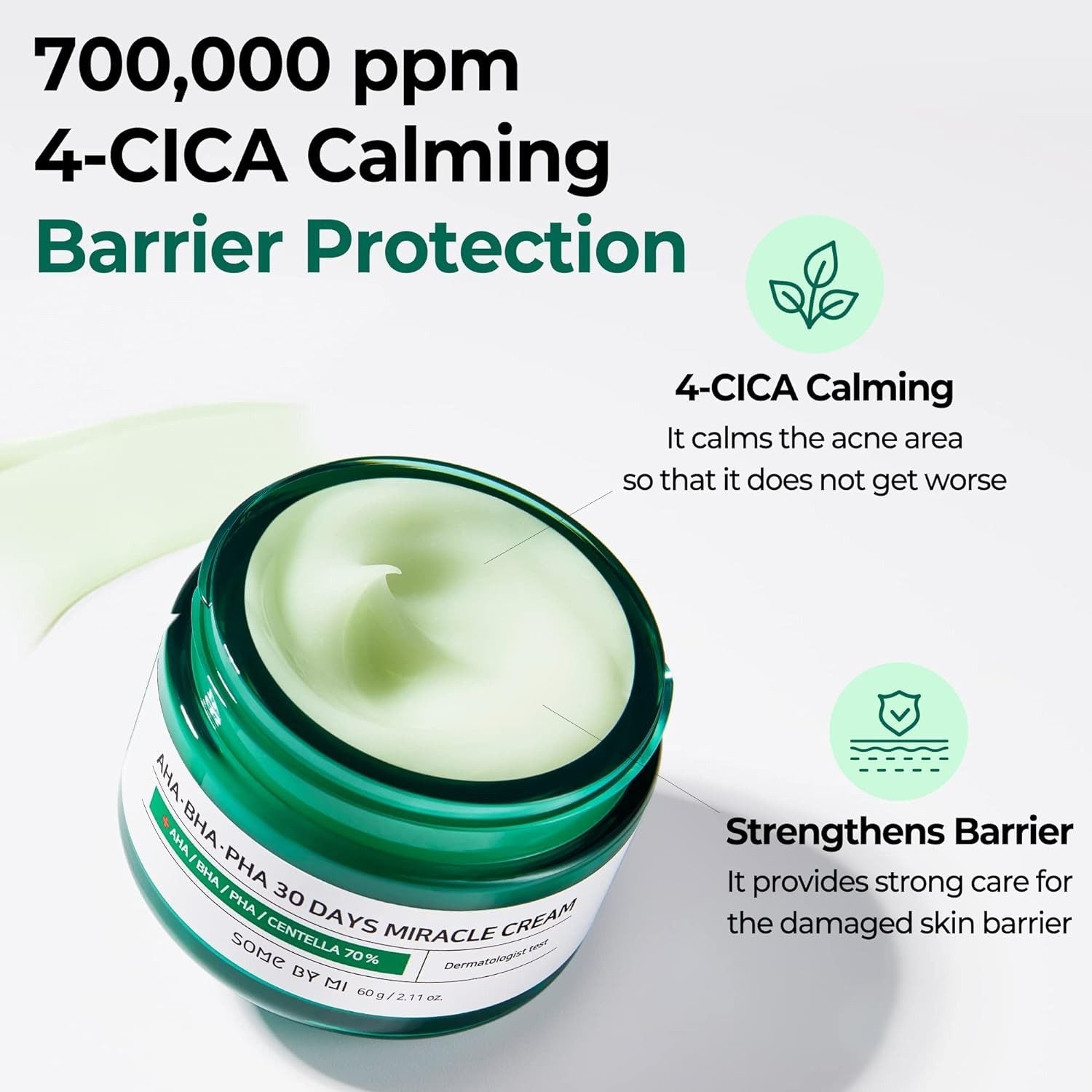 SOME BY MI AHA BHA PHA 30 Days Miracle Cream 50 ml K Beauty Hautpflege für strahlende Haut