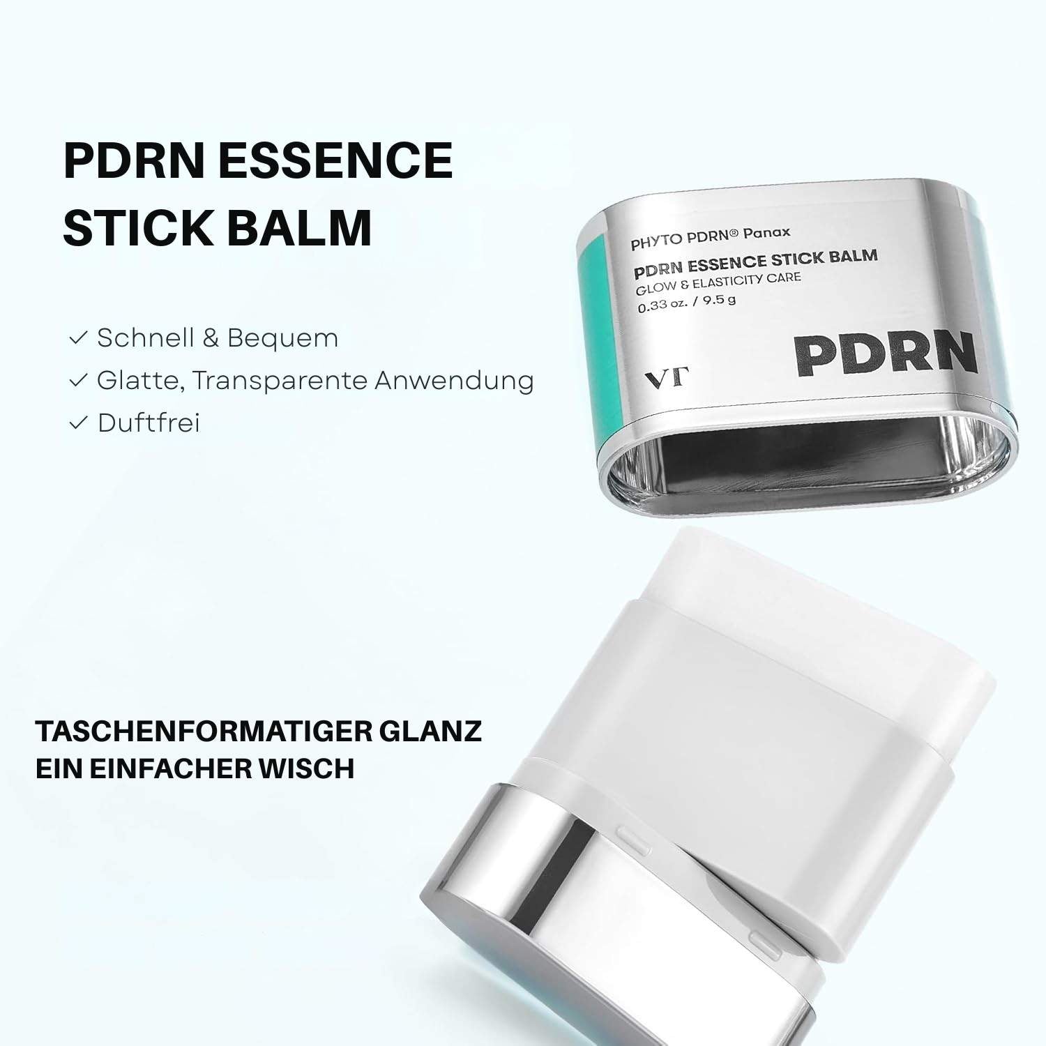 VT Cosmetics PDRN Essence Stick Balm 9,5 g K Beauty Hautpflege für strahlende Haut