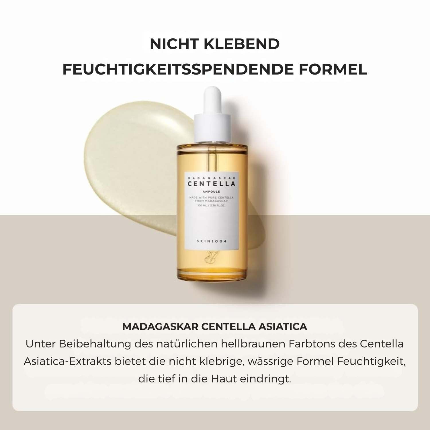 SKIN1004 Madagascar Centella Ampoule 100 ml Serum K Beauty Hautpflege für strahlende Haut
