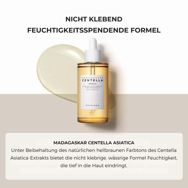 SKIN1004 Madagascar Centella Ampoule 100 ml Serum K Beauty Hautpflege für strahlende Haut