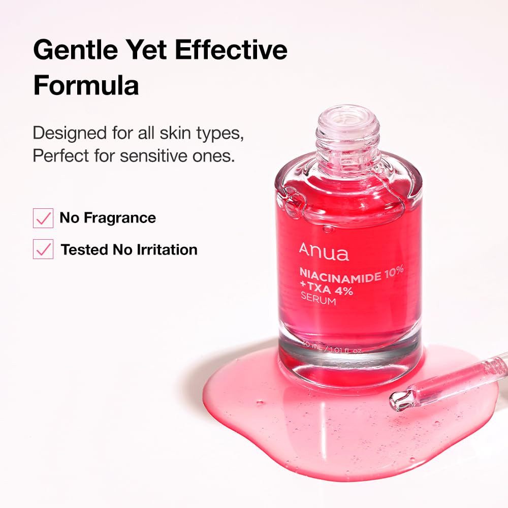 Anua Niacinamide 10% + TXA 4% Serum 30 ml K Beauty Hautpflege für strahlende Haut