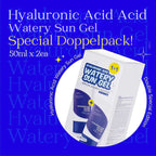 Isntree Hyaluronic Acid Watery Sun Gel SPF 50+ Doppelpack K Beauty Hautpflege für strahlende Haut