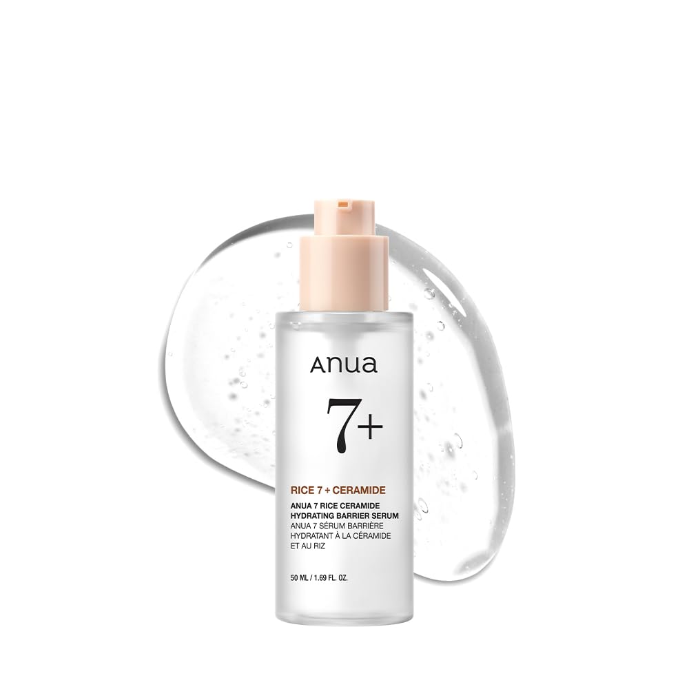 Anua 7 Rice Ceramide Hydrating Barrier Serum 50ml K Beauty Hautpflege für strahlende Haut