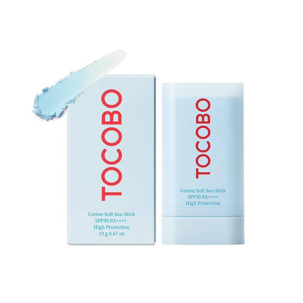 TOCOBO Cotton Soft Sun Stick SPF50+ PA++++ Sonnenschutz K Beauty Hautpflege für strahlende Haut