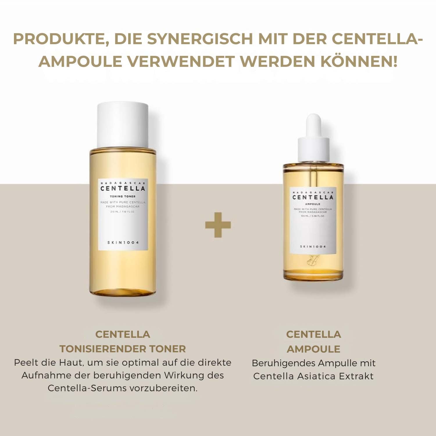 SKIN1004 Madagascar Centella Ampoule 100 ml Serum K Beauty Hautpflege für strahlende Haut