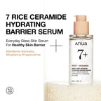 Anua 7 Rice Ceramide Hydrating Barrier Serum 50ml K Beauty Hautpflege für strahlende Haut