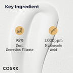 COSRX Advanced Snail 92 All in One Cream Tube 50g K Beauty Hautpflege für strahlende Haut