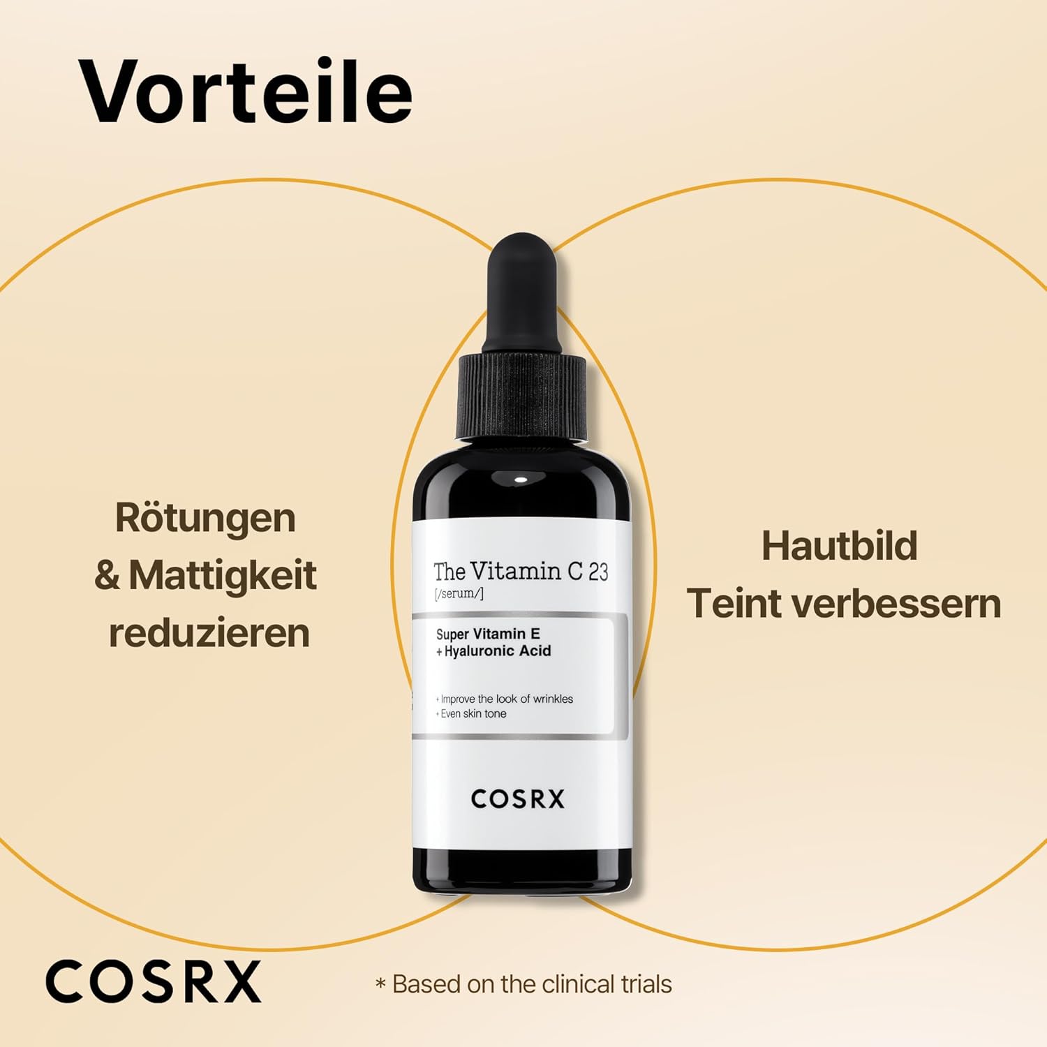COSRX Vitamin C 23 Serum K Beauty Hautpflege für strahlende Haut