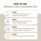 SKIN1004 Madagascar Centella Light Cleansing Oil K Beauty Hautpflege für strahlende Haut