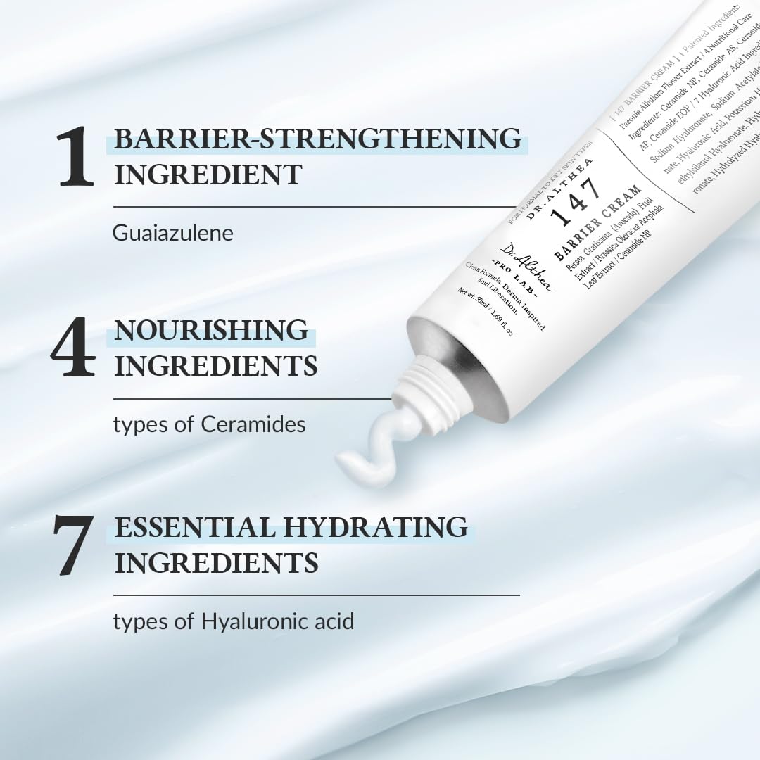 Dr. Althea 147 Barrier Cream 50 ml K Beauty Hautpflege für strahlende Haut