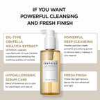 SKIN1004 Madagascar Centella Light Cleansing Oil K Beauty Hautpflege für strahlende Haut