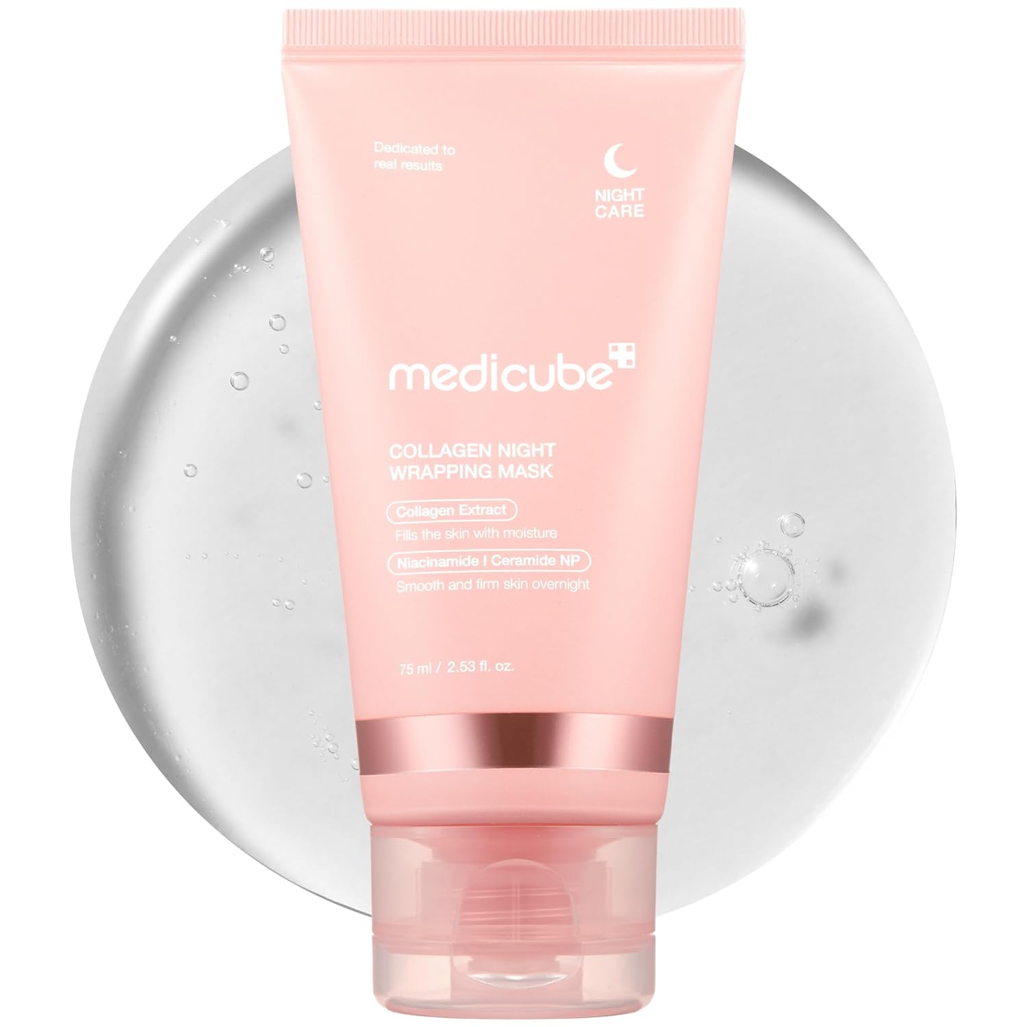 Medicube Collagen Night Wrapping Mask 75ml K Beauty Hautpflege für strahlende Haut
