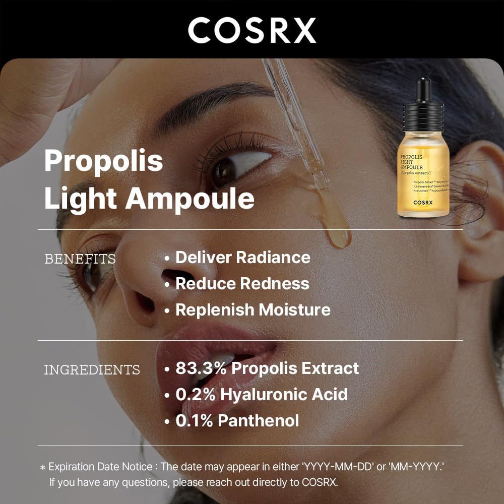 COSRX Propolis Ampoule K Beauty Hautpflege für strahlende Haut
