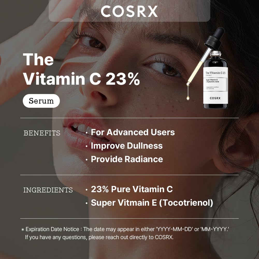 COSRX Vitamin C 23 Serum K Beauty Hautpflege für strahlende Haut