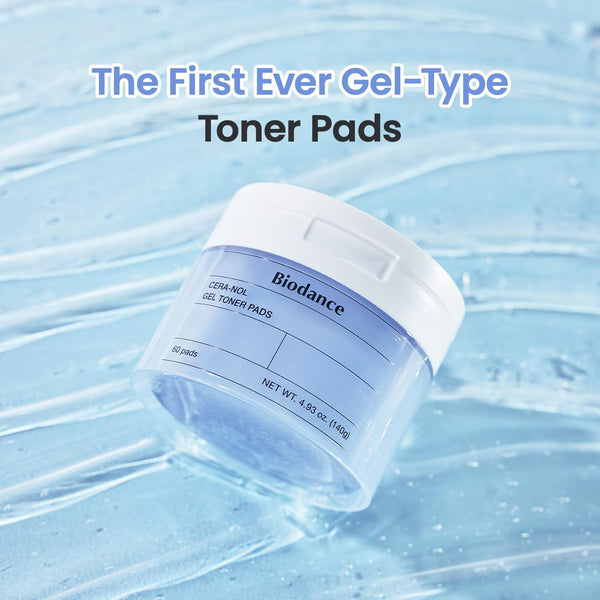 Biodance Cera-nol Gel Toner Pads K Beauty Hautpflege für strahlende Haut