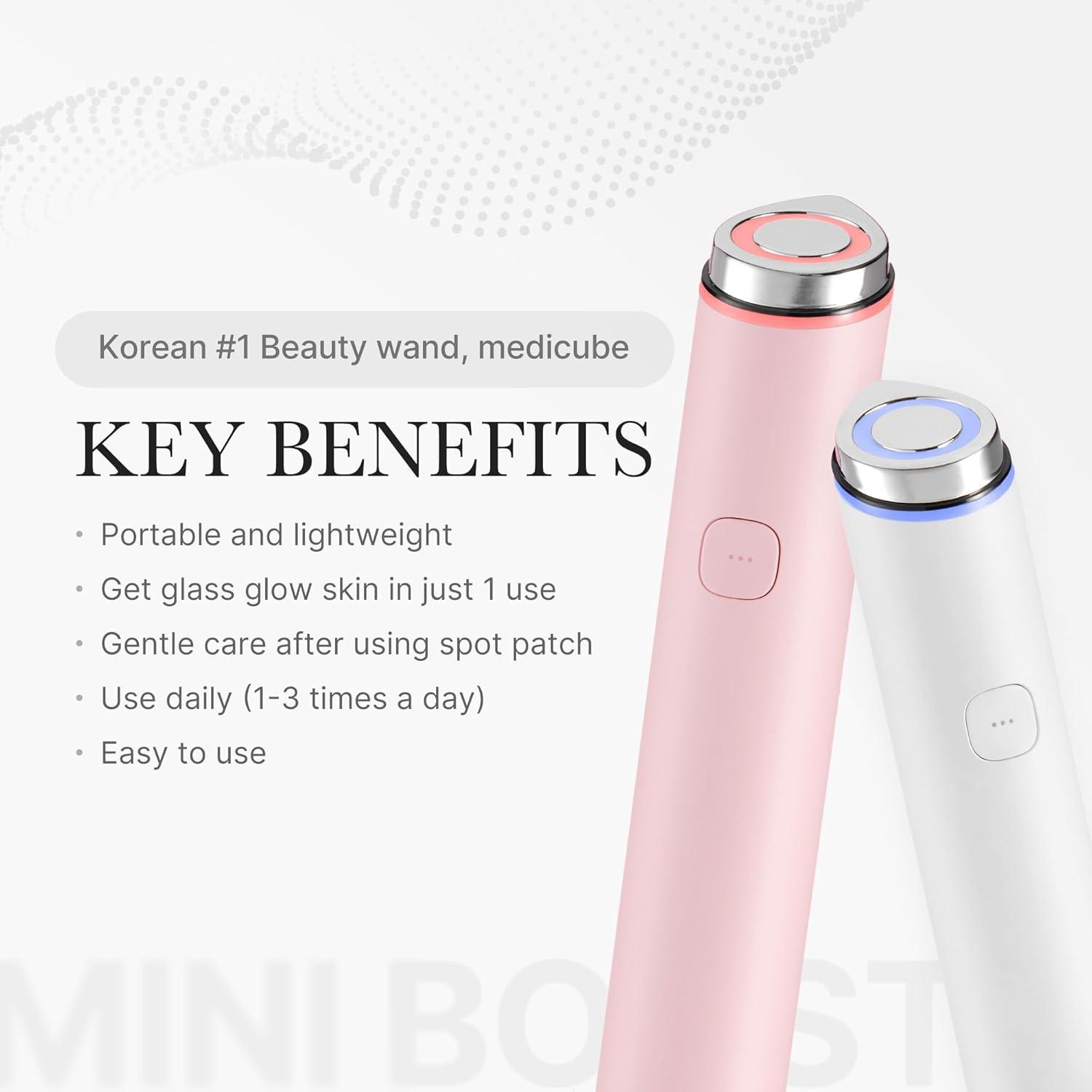 Medicube Mini Booster Pro Pink K Beauty Hautpflege für strahlende Haut