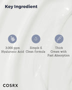 COSRX Hyaluronic Acid Intensive Cream 100ml K Beauty Hautpflege für strahlende Haut