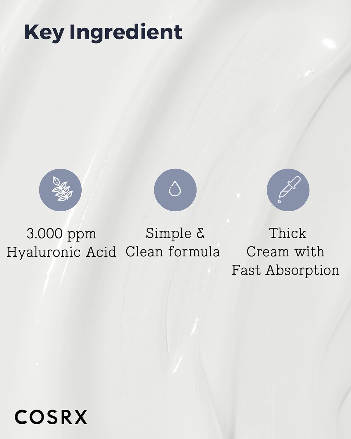 COSRX Hyaluronic Acid Intensive Cream 100ml K Beauty Hautpflege für strahlende Haut