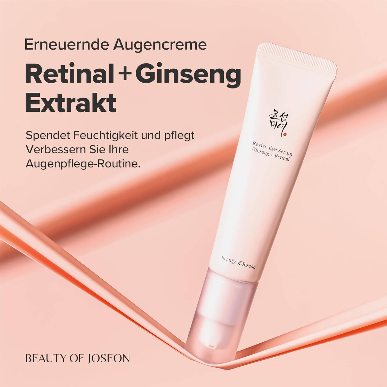 Beauty of Joseon Revive Eye Serum Ginseng + Retinal 30ml K Beauty Hautpflege für strahlende Haut
