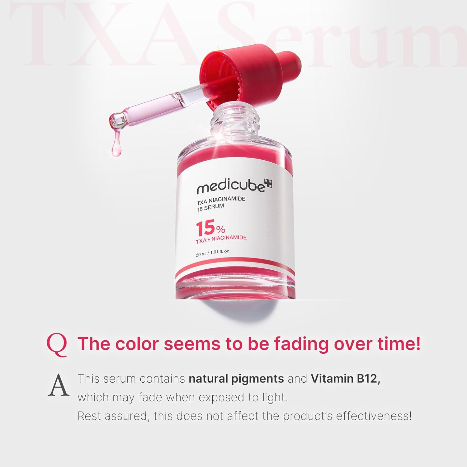 Medicube TXA Niacinamide 15 Serum 30ml K Beauty Hautpflege für strahlende Haut
