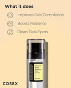 COSRX Advanced Snail Radiance Dual Essence 80ml K Beauty Hautpflege für strahlende Haut