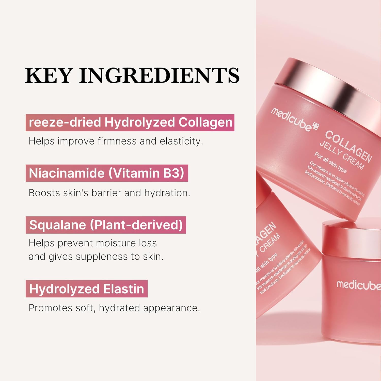 Medicube Collagen Jelly Cream 50ml K Beauty Hautpflege für strahlende Haut