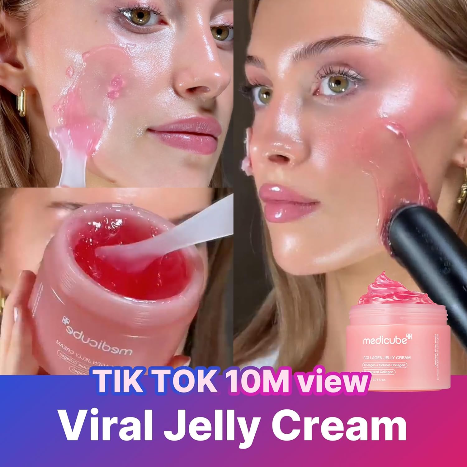 Medicube Collagen Jelly Cream 110ml K Beauty Hautpflege für strahlende Haut