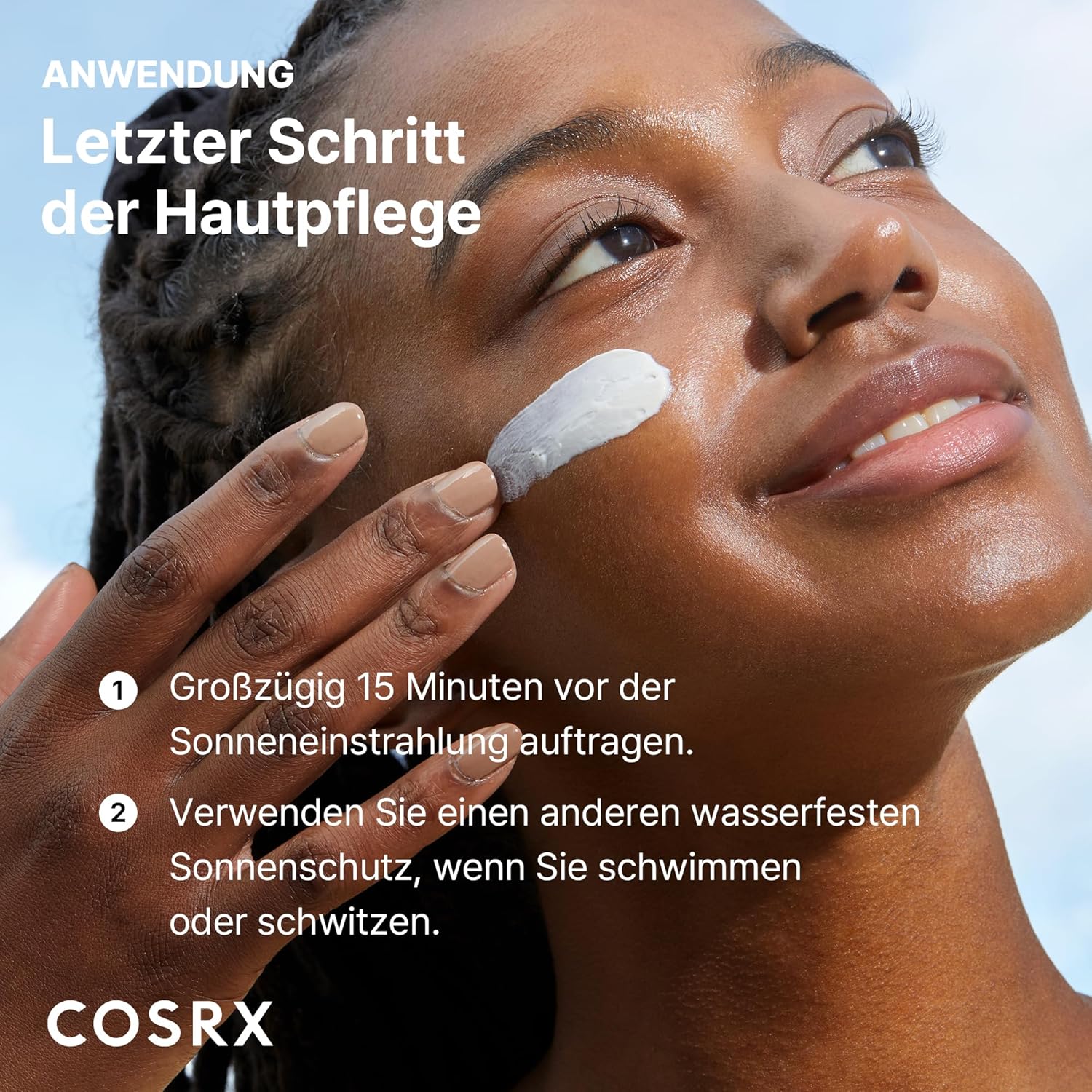 COSRX Vitamin E Vitalizing Sunscreen 50ml - Sonnenschutz K Beauty Hautpflege für strahlende Haut