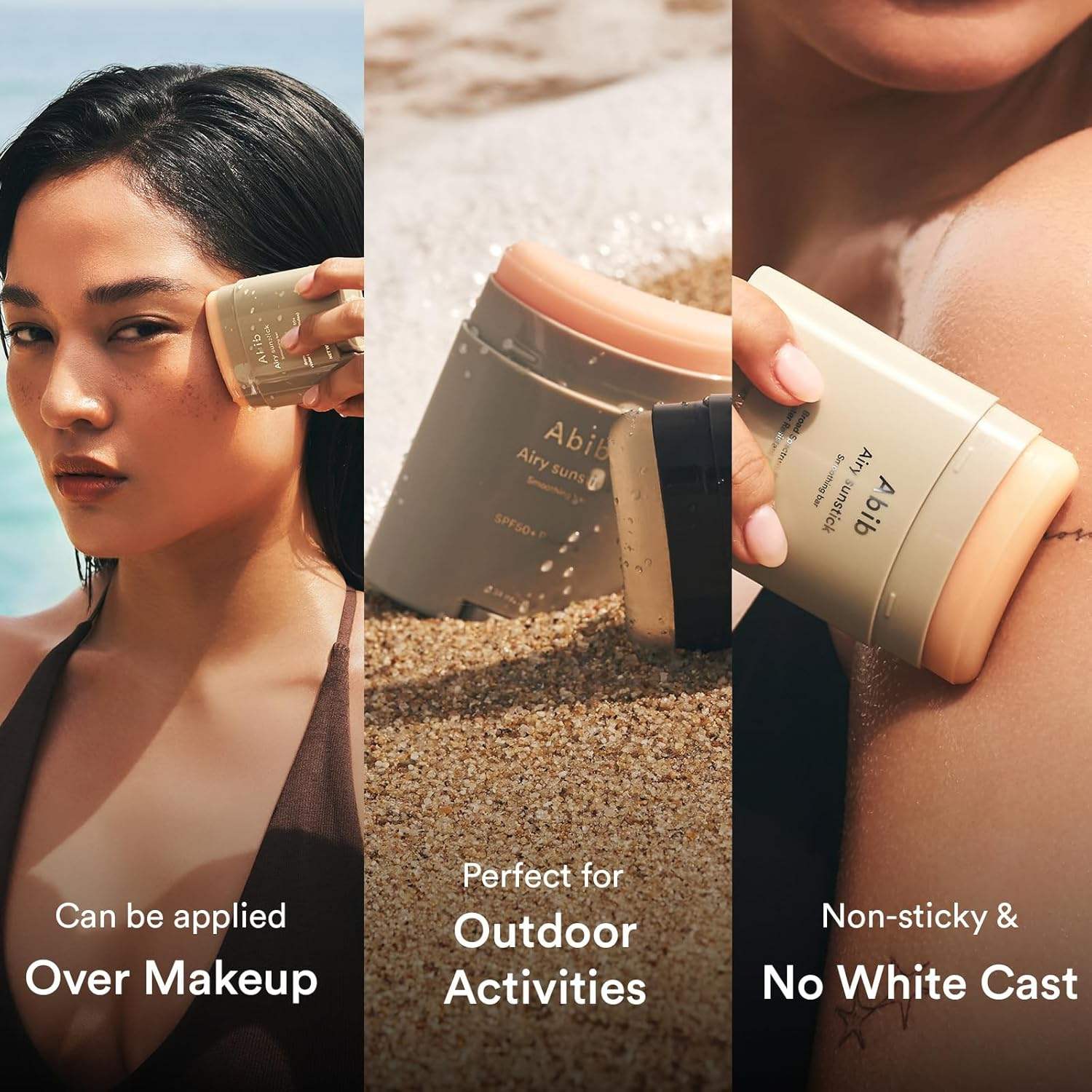 Abib Airy Sunstick Smoothing Bar 23g K Beauty Hautpflege für strahlende Haut