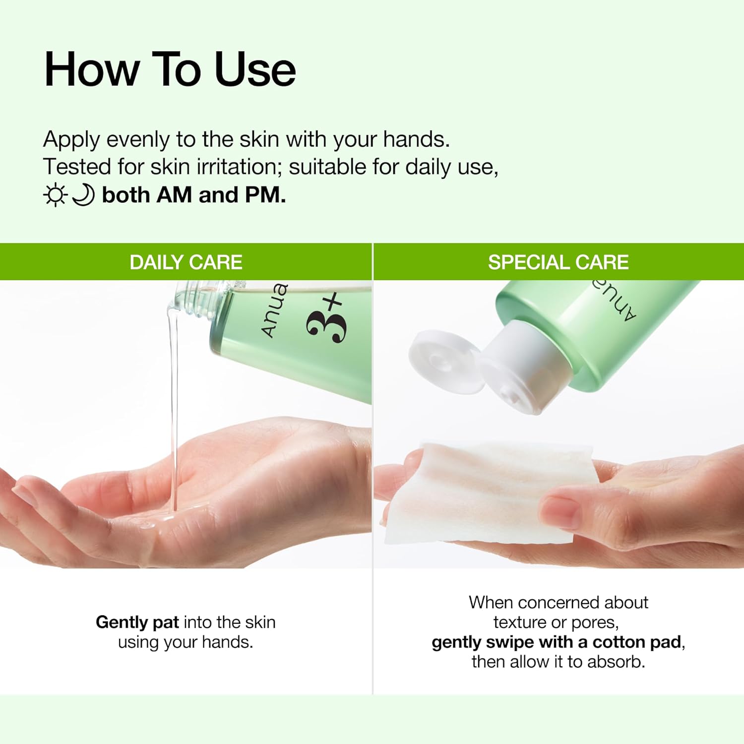 Anua Azelaic Acid 3 Cica Skin Clarifying Toner 250ml K Beauty Hautpflege für strahlende Haut