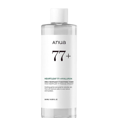 Anua Heartleaf 77 % Soothing Toner 500 ml K Beauty Hautpflege für strahlende Haut