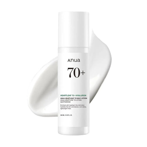 Anua Heartleaf 70% Daily Lotion 200 ml K Beauty Hautpflege für strahlende Haut