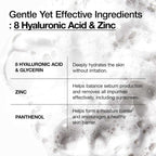 Anua 8 Hyaluronic Acid Hydrating Gentle Foaming Cleanser 150ml K Beauty Hautpflege für strahlende Haut