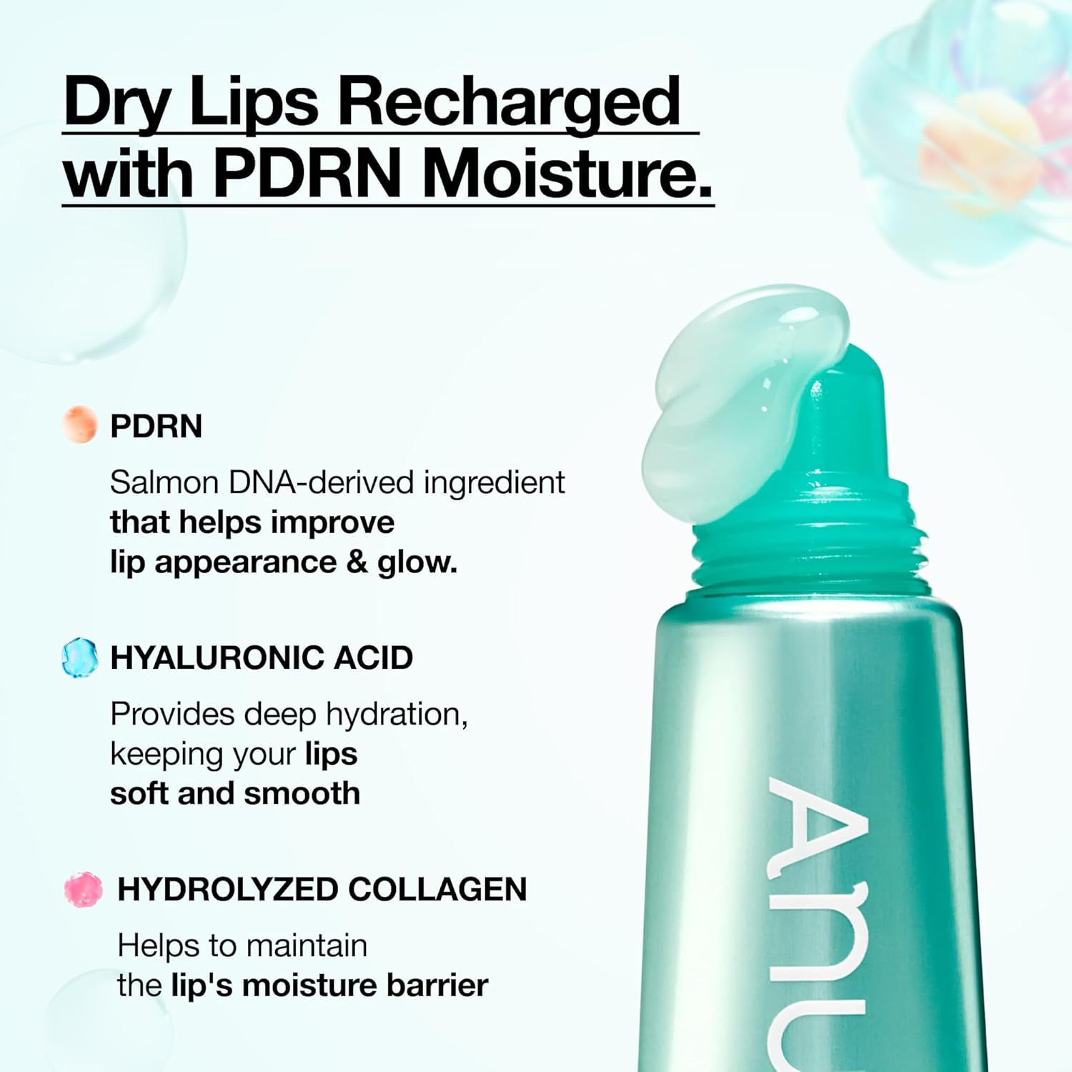 Anua PDRN Lip Serum Lip Care 10 ml K Beauty Hautpflege für strahlende Haut