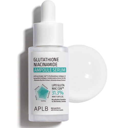 APLB Glutathione Niacinamide Ampoule Serum 40 ml K Beauty Hautpflege für strahlende Haut