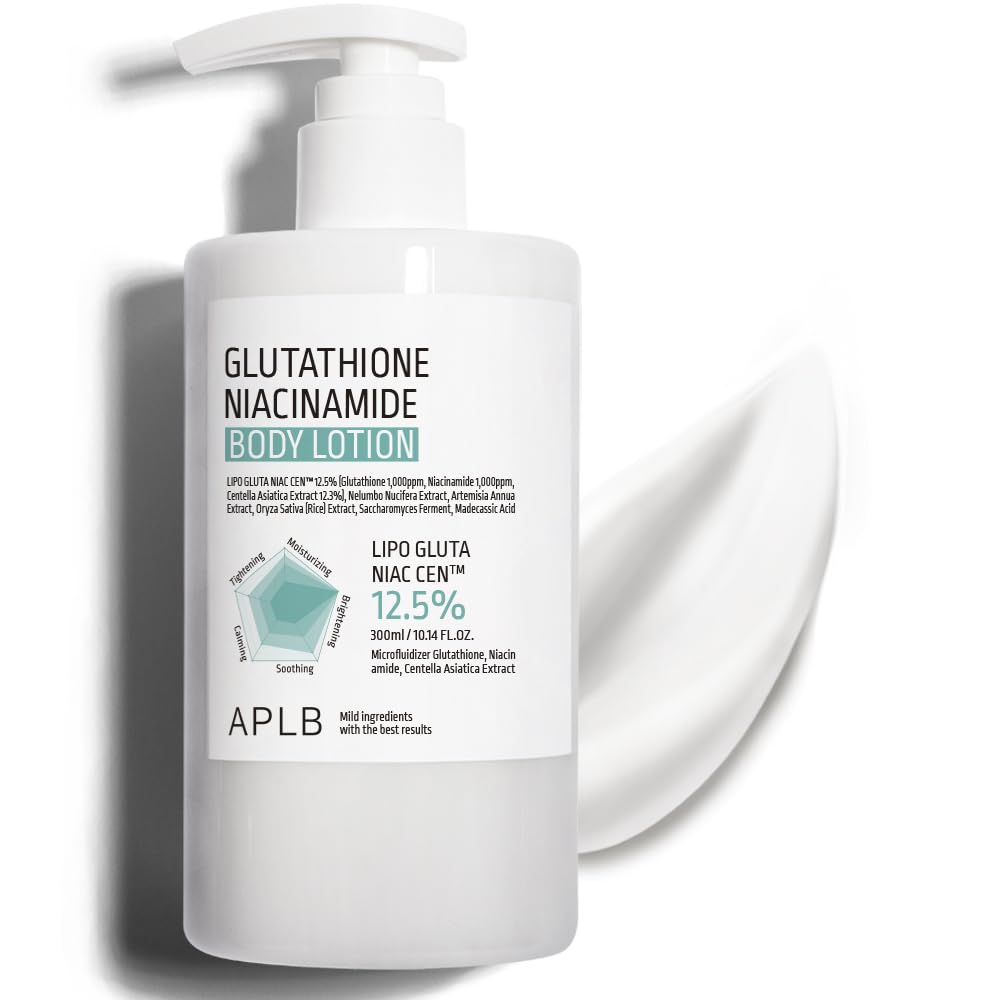 APLB Glutathione Niacinamide Body Lotion 300ml K Beauty Hautpflege für strahlende Haut