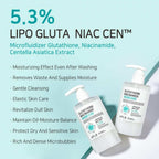 APLB Glutathione Niacinamide Body Wash 300 ml K Beauty Hautpflege für strahlende Haut