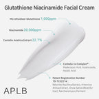 APLB Glutathione Niacinamide Facial Cream 55 ml K Beauty Hautpflege für strahlende Haut