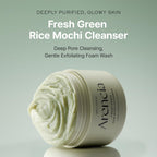 Arencia Fresh Green Rice Mochi Cleanser 120g K Beauty Hautpflege für strahlende Haut