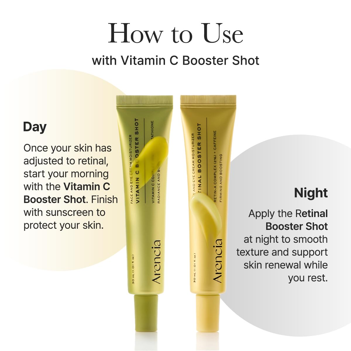 Arencia Retinal Booster Shot 30 ml K Beauty Hautpflege für strahlende Haut