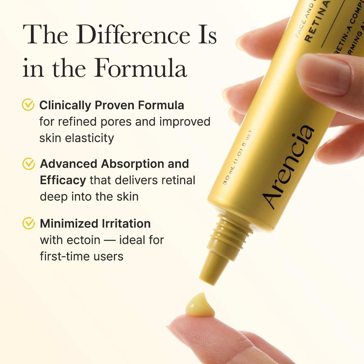 Arencia Retinal Booster Shot 30 ml K Beauty Hautpflege für strahlende Haut