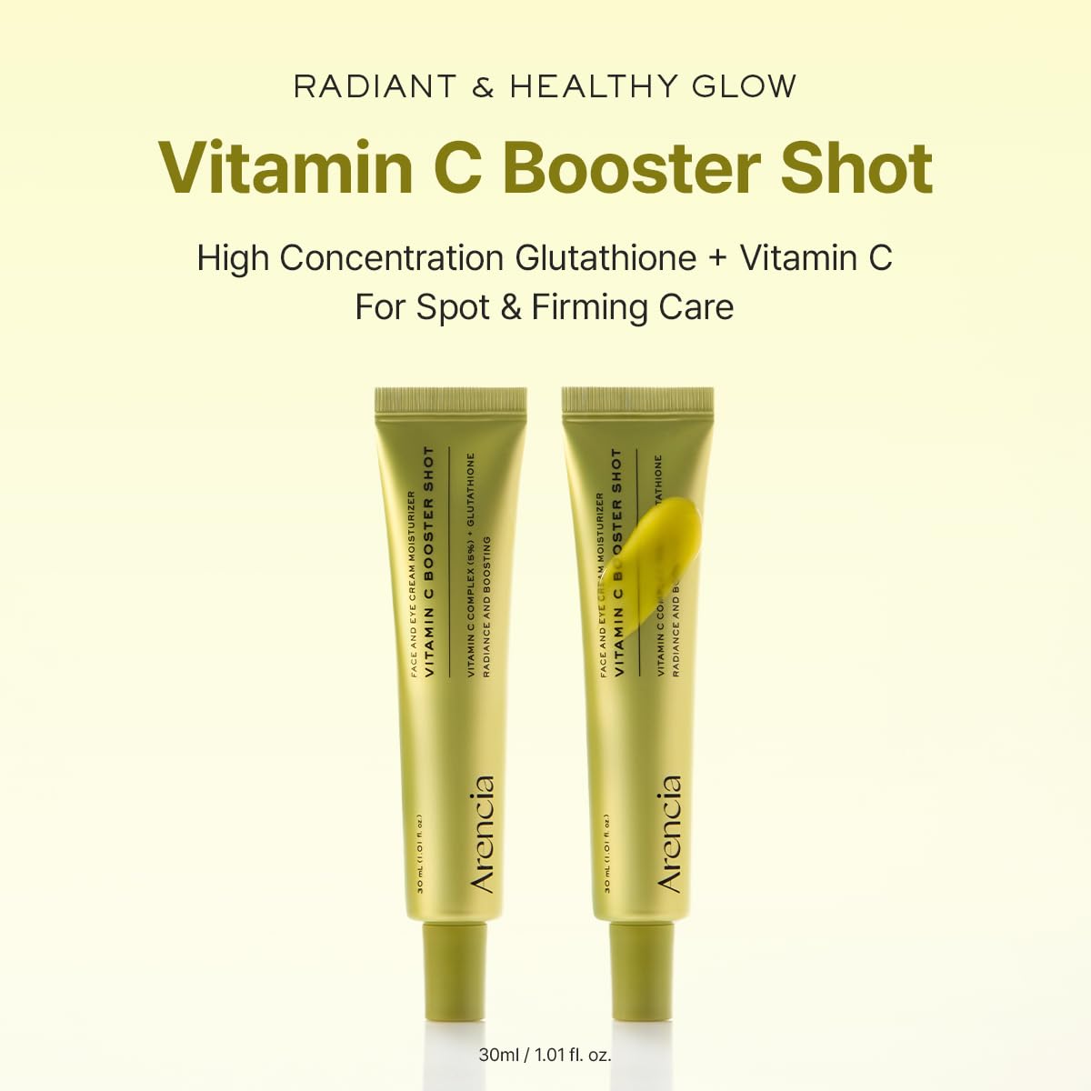 Arencia Vitamin C Booster Shot 30ml Serum K Beauty Hautpflege für strahlende Haut