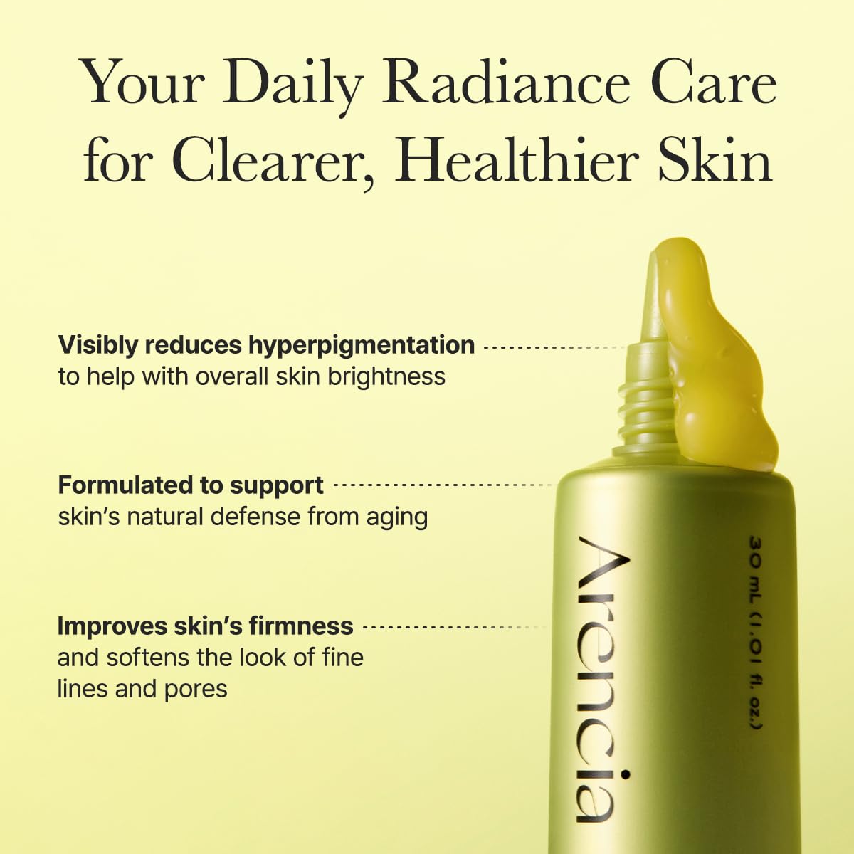 Arencia Vitamin C Booster Shot 30ml Serum K Beauty Hautpflege für strahlende Haut