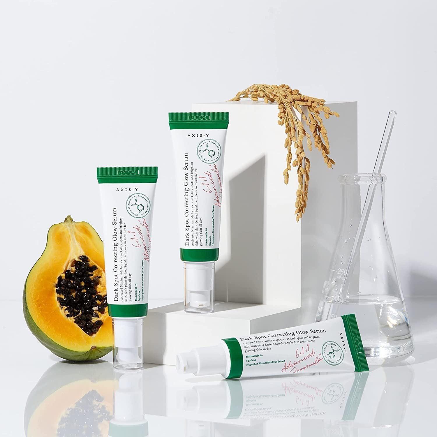 AXIS-Y Dark Spot Correcting Glow Serum 50ml K Beauty Hautpflege für strahlende Haut
