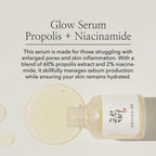 Beauty of Joseon Glow Serum Propolis + Niacinamide 30 ml K Beauty Hautpflege für strahlende Haut