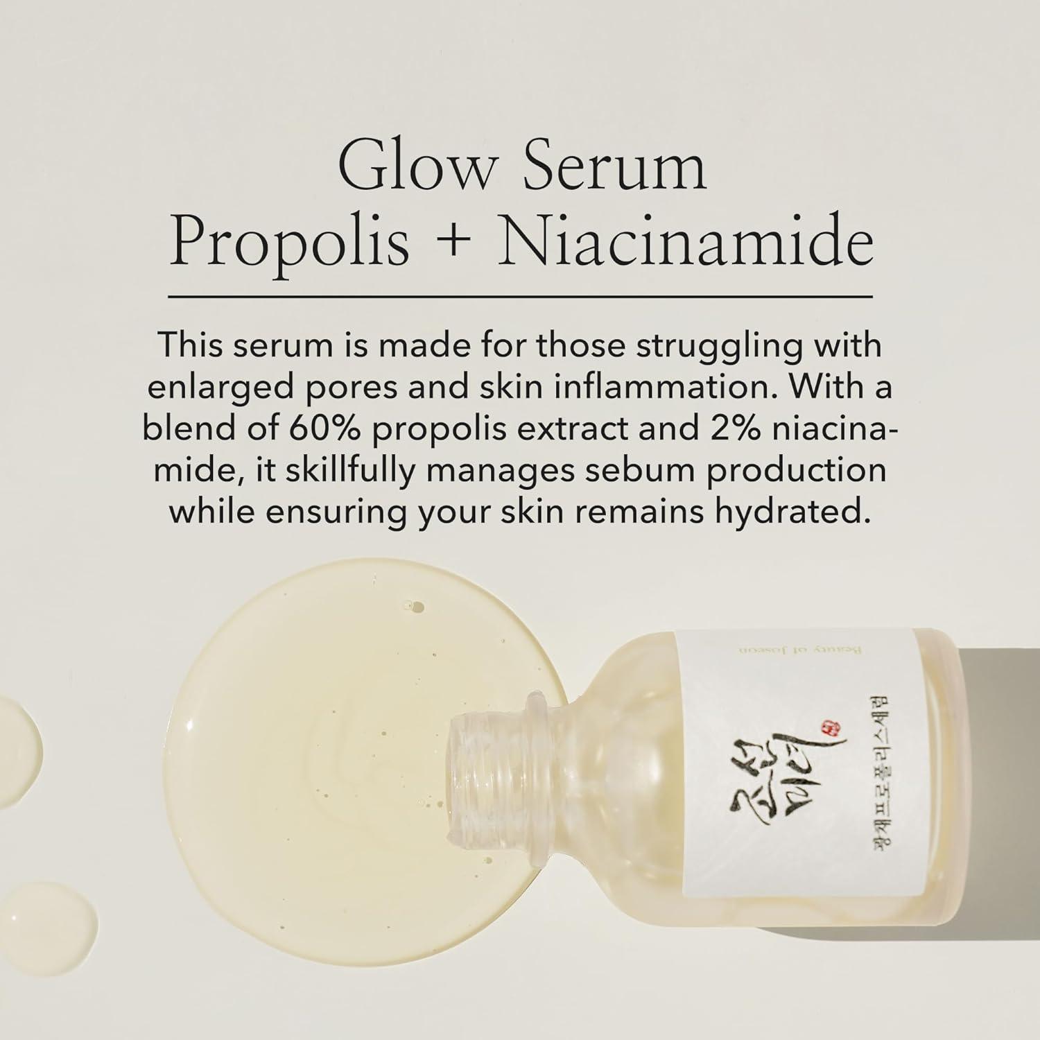 Beauty of Joseon Glow Serum Propolis + Niacinamide 30 ml K Beauty Hautpflege für strahlende Haut